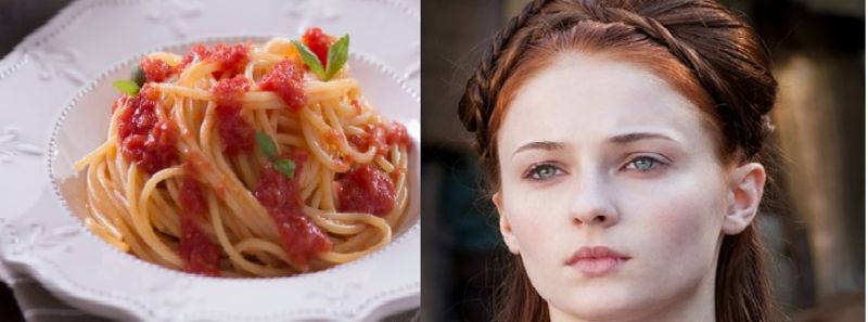 Sansa Stark Spaghetto al pomodoro