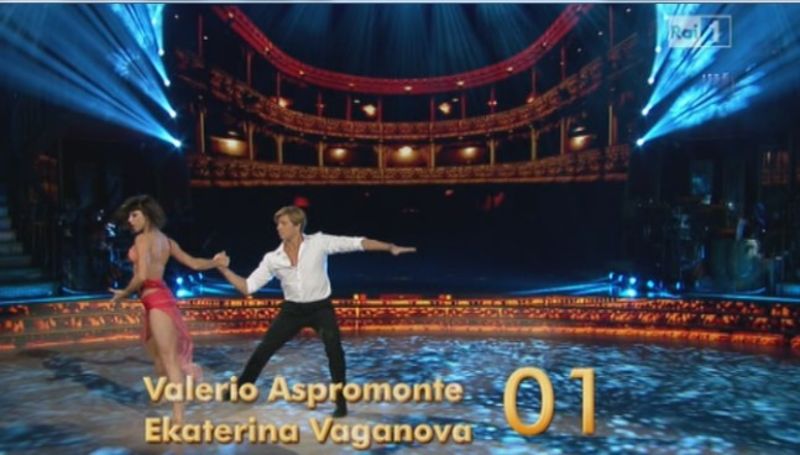 Valerio Aspromonte a Ballando con le stelle
