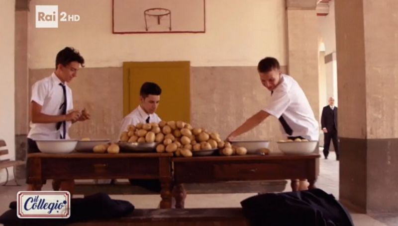 Il collegio punizione patate