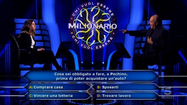  La domanda numero nove da 15mila euro e la decima da 20mila di Beatrice Amorosi