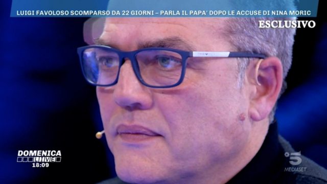 Live non è la D'Urso 26 gennaio Il padre di Luigi Favoloso