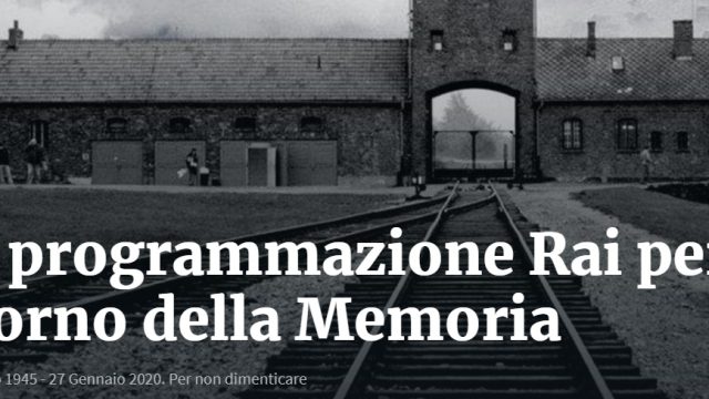 Giorno della memoria 2020 