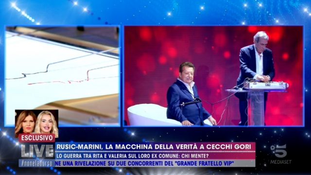 live non è la d'urso 26 gennaio 2020 macchina verità Cecchi Gori