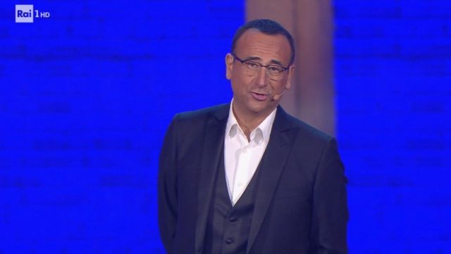 Carlo Conti presentatore del Montale e quale show