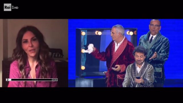 Panariello Conti Pieraccioni lo show diretta 14 febbraio - Sabrina Ferilli