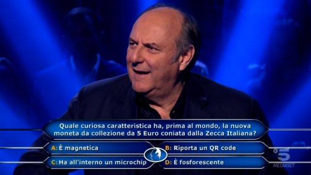 Chi vuol essere milionario diretta 12 febbraio - Chiedi a Gerry