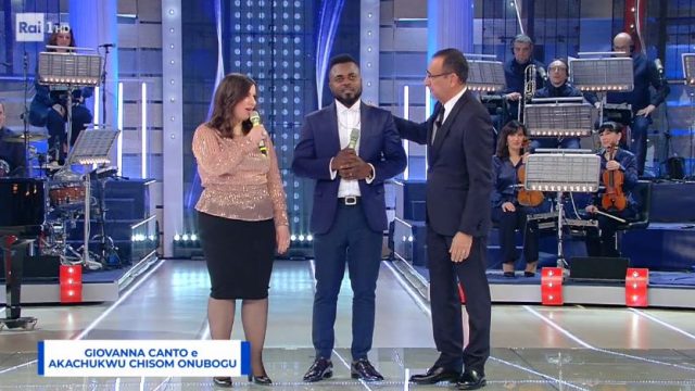 La Corrida diretta 21 febbraio - Concorrenti Giovanna Canto e Akachukwu Chisom Onubogu