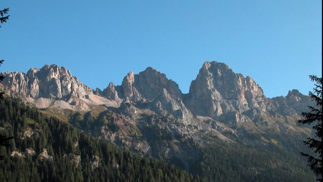 Linea bianca 1 febbraio Ossini a Falcade nell'alta Val Biois