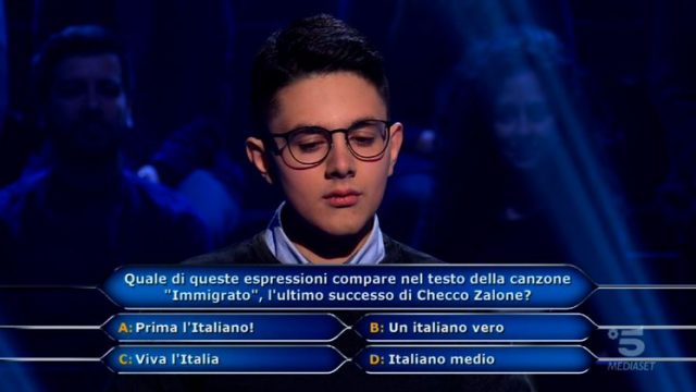 Prima domanda Marco Mancini
