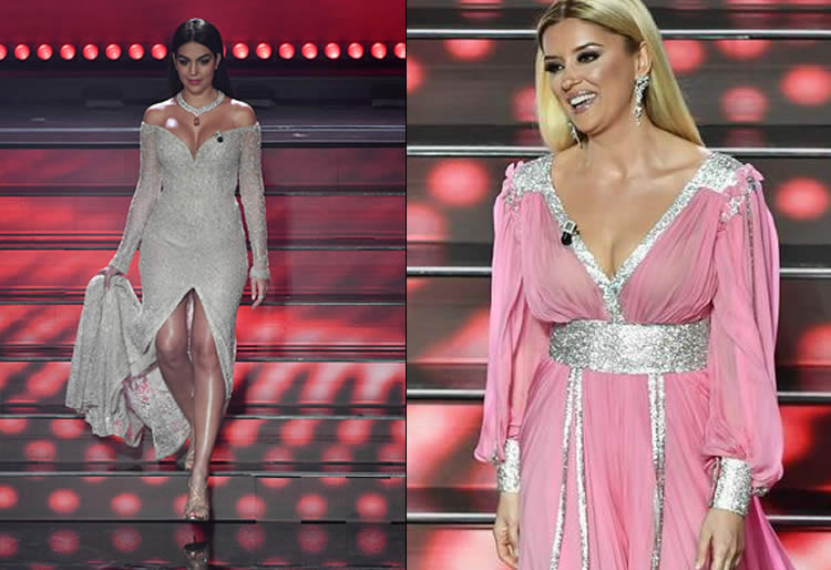 Sanremo 2020 recensione terza serata Georgina Rodriguez Alketa Vejsiu