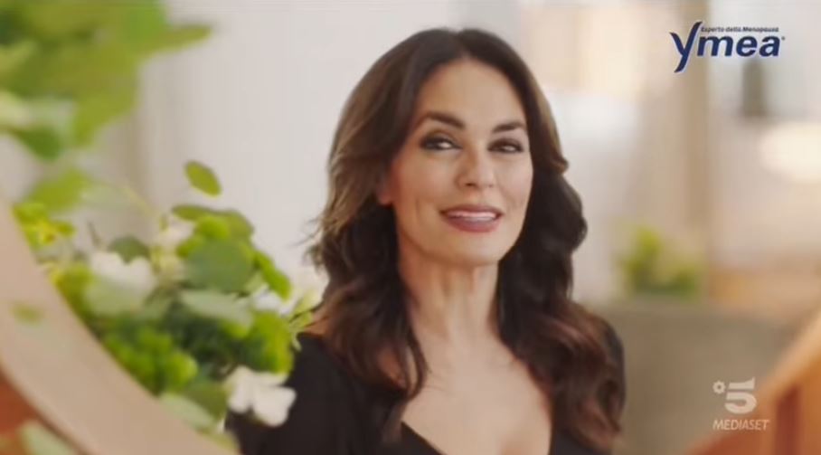 Spot in Tv Ymea Maria Grazia Cucinotta menopausa