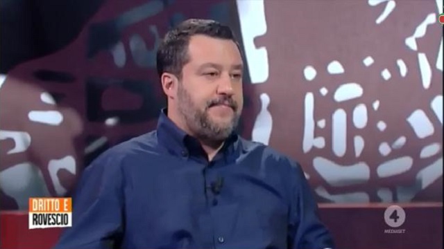 Dritto e rovescio diretta 12 marzo salvini