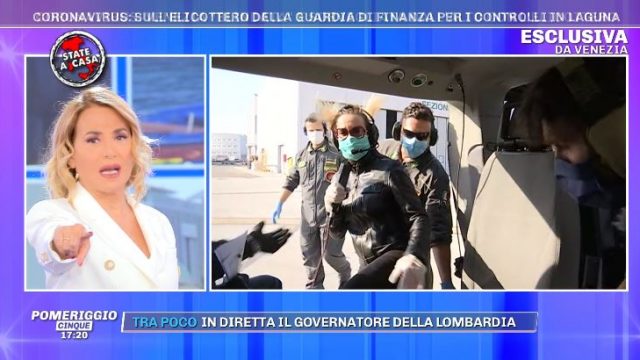 Coronavirus Pomeriggio Cinque Agorà - L'informazione durante l'emergenza