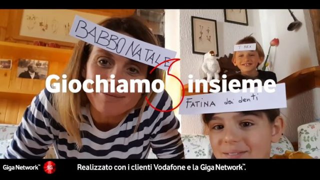 Spot in TV Vodafone coronavirus - La pubblicità entra nelle case degli italiani