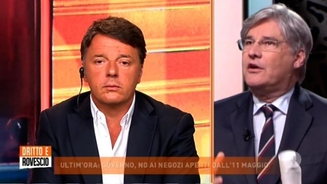 Dritto e rovescio 7 maggio - Renzi polemico sulla riapertura dei negozi