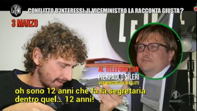 Le iene show diretta 19 maggio sileri