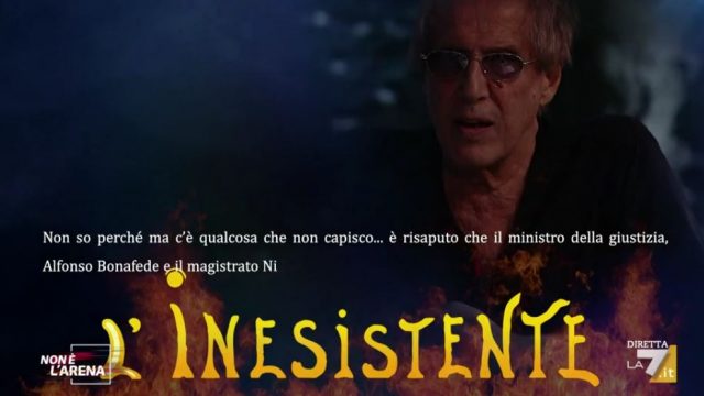 Non è l'Arena 10 maggio - Il video di Adriano Celentano