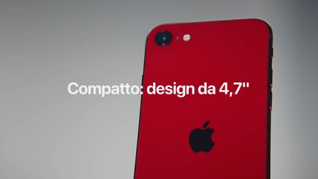 Il dettaglio della pubblicità Apple