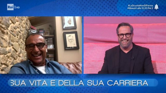 Vieni da me diretta 4 maggio - La cassettiera con Carlo Conti