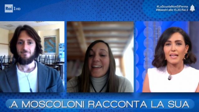 Vieni da me diretta 4 maggio - La maestra Michela Moscoloni in diretta da Nemi