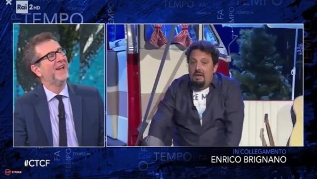 Che tempo che fa diretta 24 maggio brignano