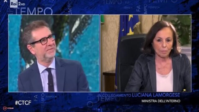 Che tempo che fa diretta 24 maggio morgese