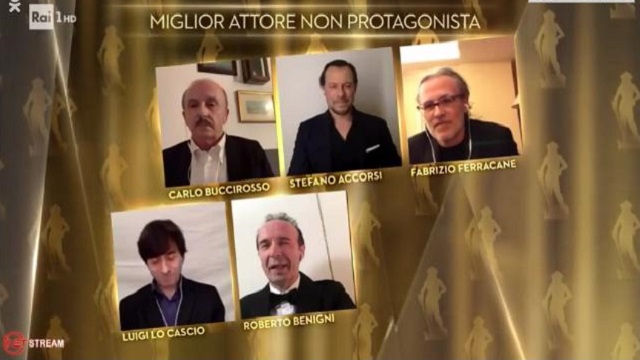 David di Donatello 2020 attore non protagonista