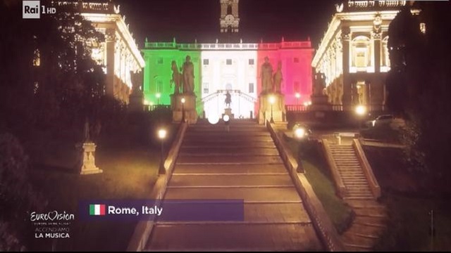 Europe shine a light campidoglio