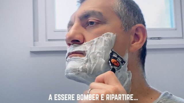 Spot in TV Gillette - Bobo Vieri si rade