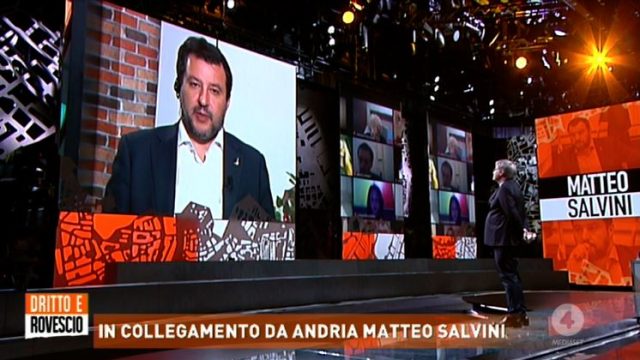 Dritto e rovescio 25 giugno - L'intervista a Matteo Salvini