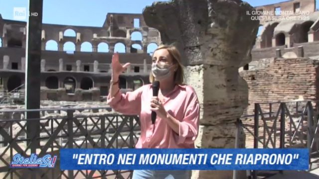 La riapertura del Colosseo