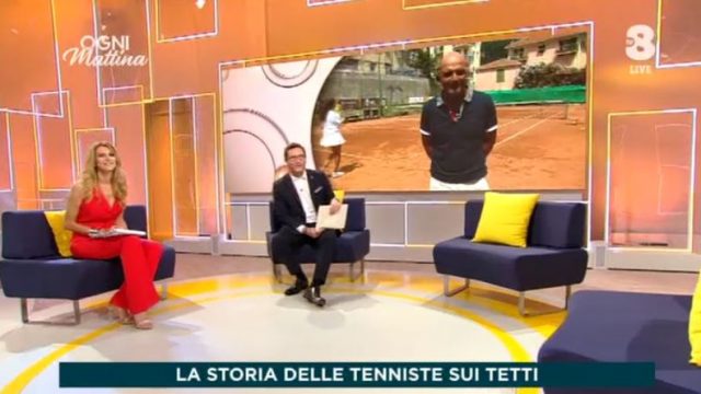 Ogni mattina diretta 29 giugno Tv8 - Le tenniste del video virale durante il lockdown