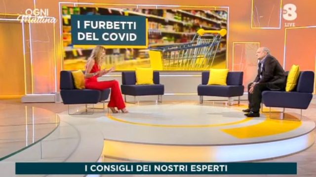 Ogni mattina diretta 29 giugno su Tv8 - Rosario Trefiletti