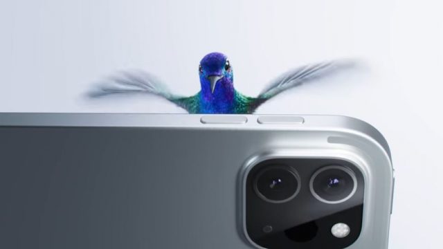 Spot in TV Apple iPad Pro - Il colibrì danza con il nuovo iPad e la Magic Keyboard