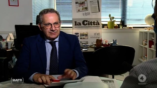 Quarta Repubblica 6 luglio - Il giornalista Antonio Manzo