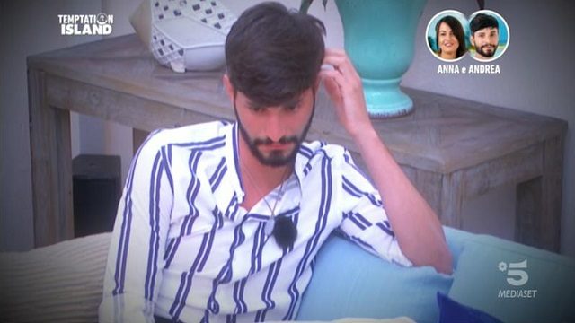 Temptation Island 7 diretta 9 luglio andrea