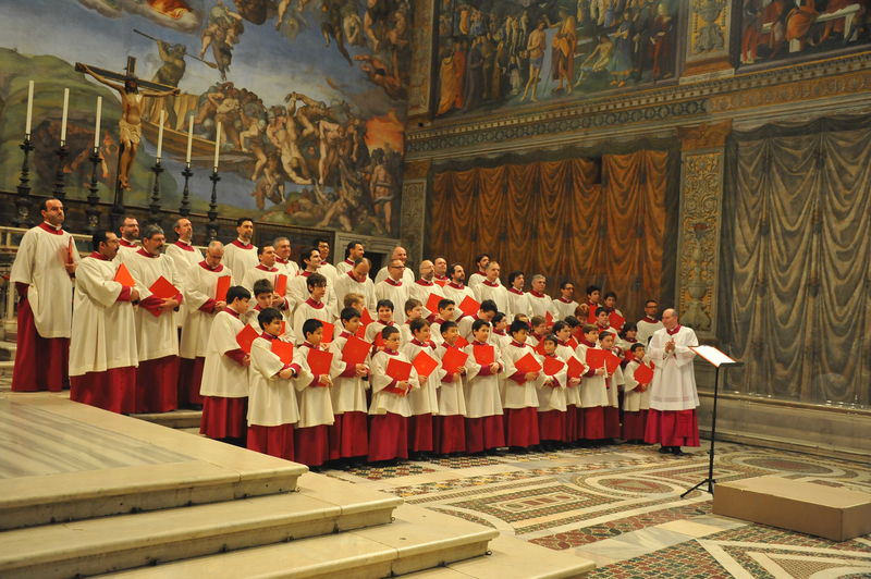 coro della cappella sistina sky uno