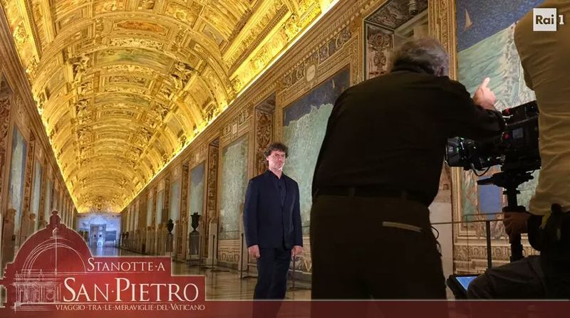 stanotte a san pietro viaggio tra le meraviglie del vaticano rai1