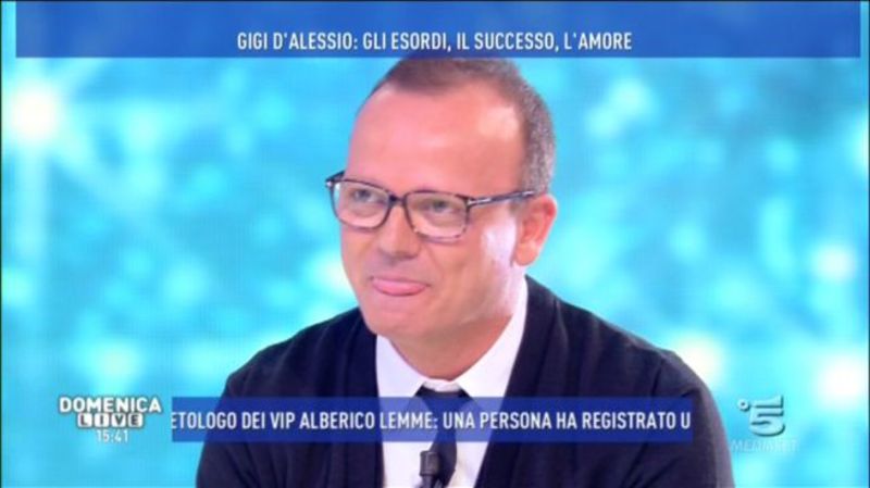 gigi dalessio domenica live