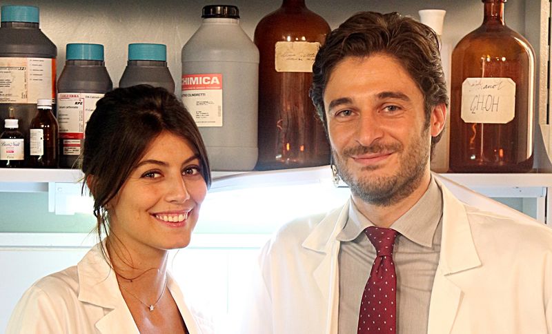 lallieva alessandra mastronardi e lino guanciale