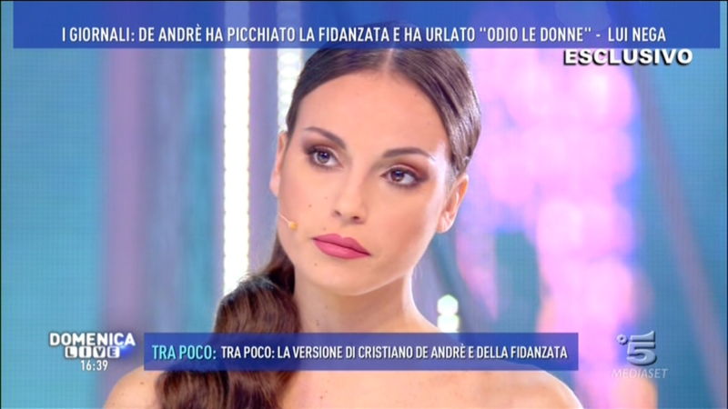 francesca de andre domenica live