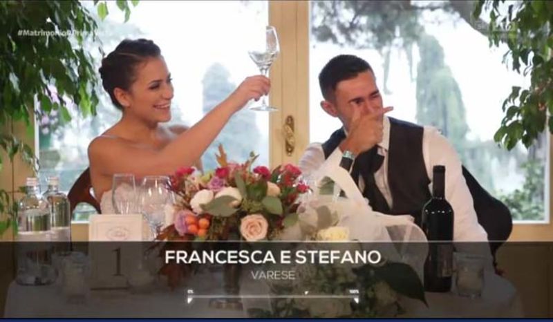 francesca e stefano sposi matrimonio a prima vista