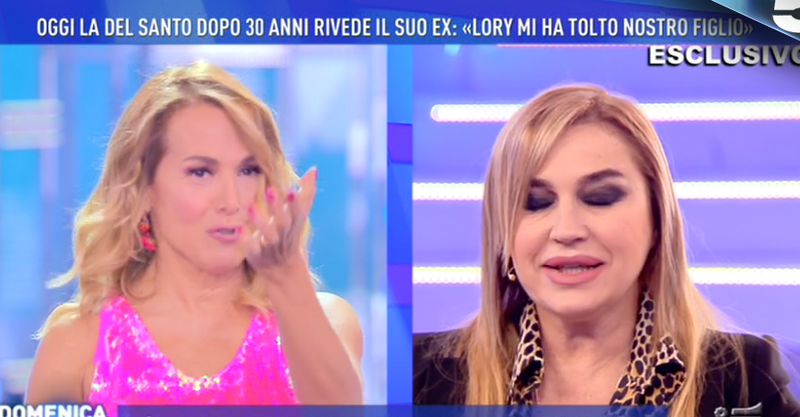 domenica live lory del santo