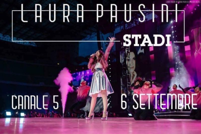 laura pausini stadi canale 5