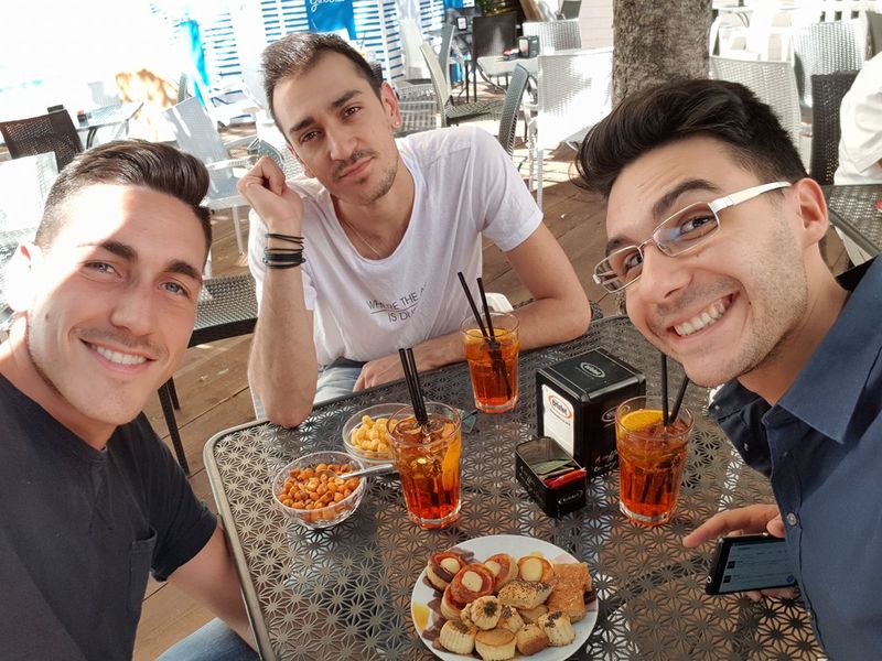 I tre di denari amici