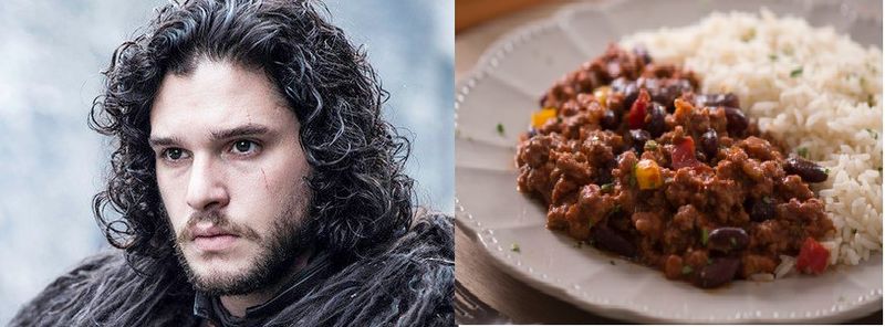 John Snow Chili con manzo e riso