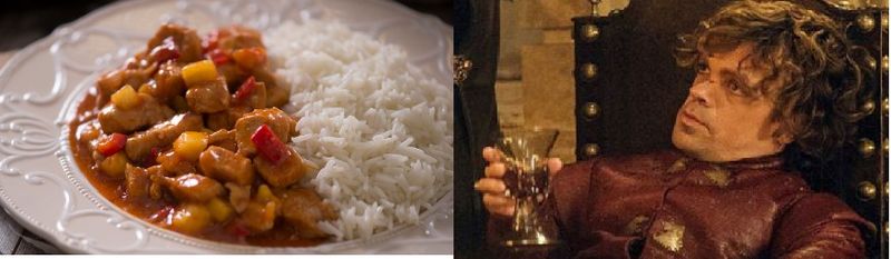 Tyron Lannister Tacchino agrodolce e basmati