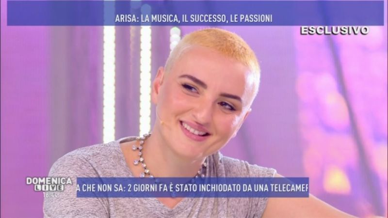 domenica live arisa 28 maggio