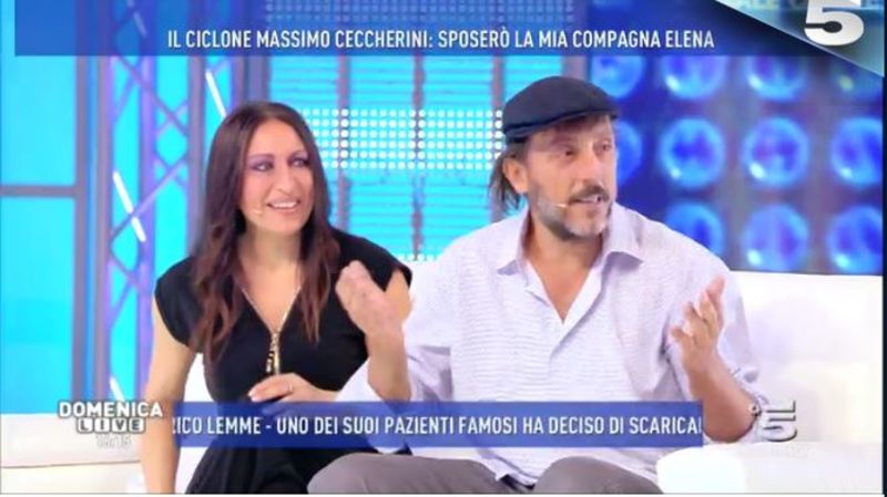 massimo ceccherini domenica live