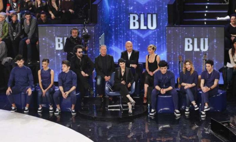 la squadra blu di Amici 14